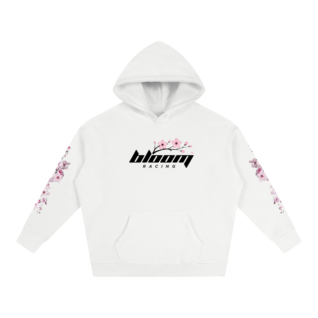 Classic Cherry Blossom Hoodie (White)