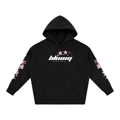 Classic Cherry Blossom Hoodie (Black)