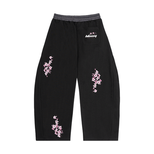Bloomed Sweats (Black)