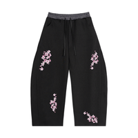 Bloomed Sweats (Black)