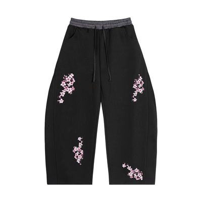 Bloomed Sweats (Black)